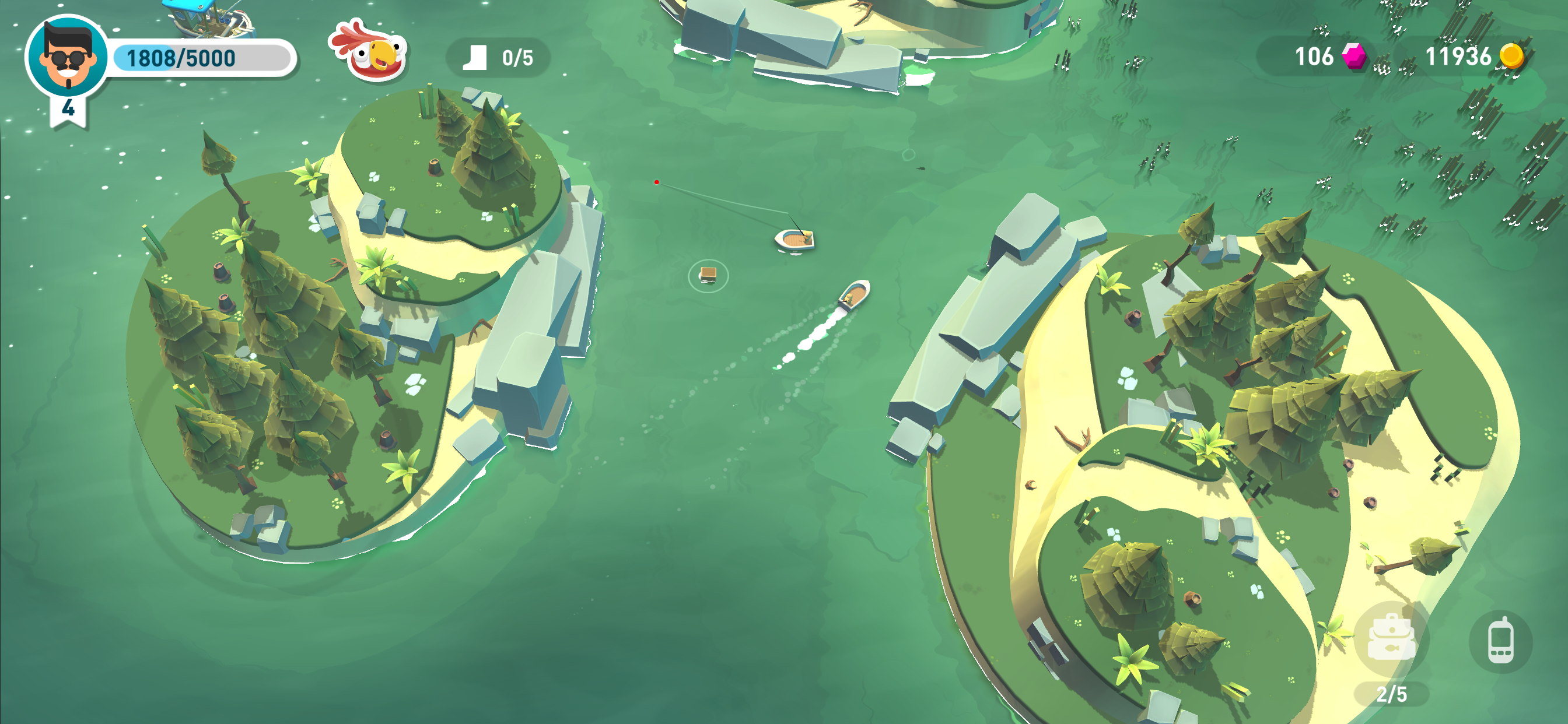 Creatures of the Deep – multiplayer fishing session at Great Lakes sunset