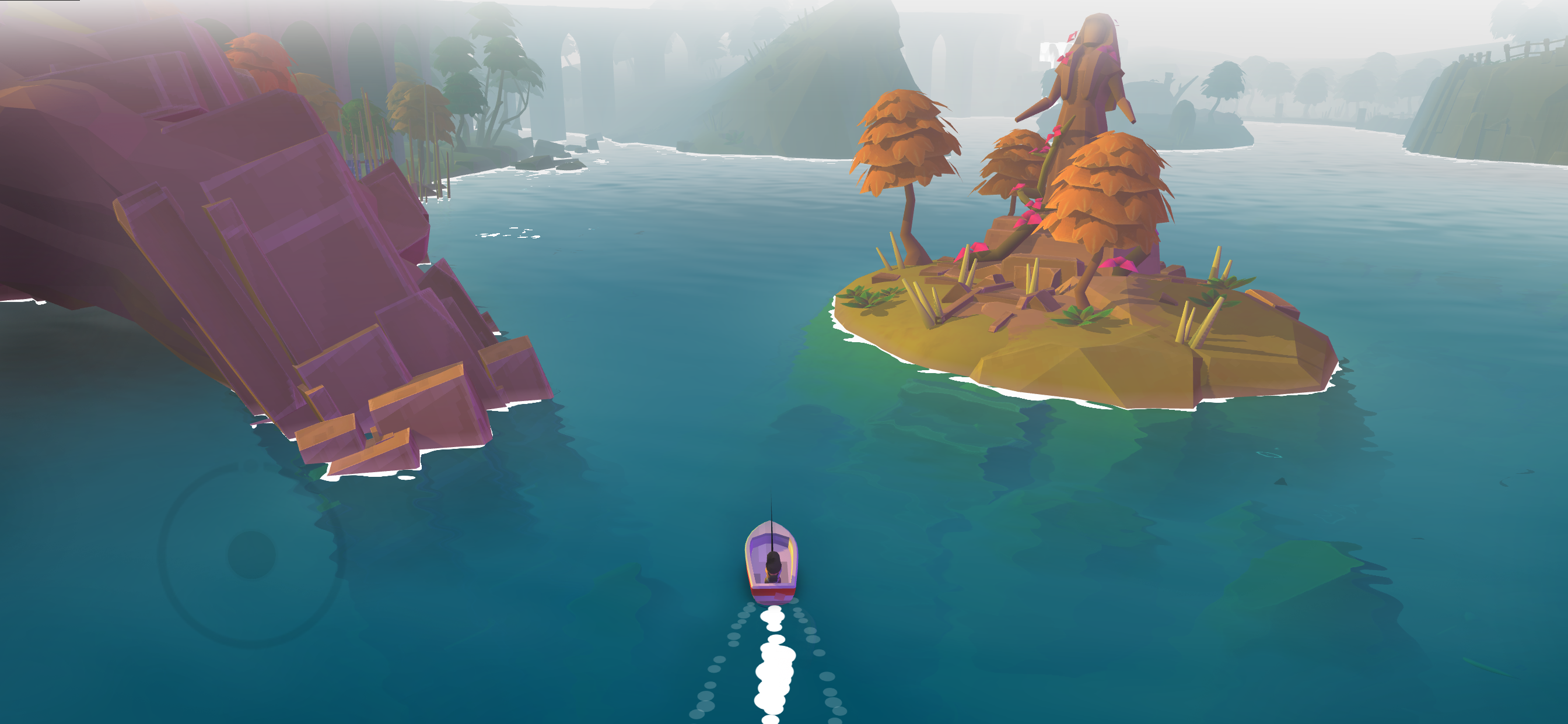 Creatures of the Deep – sailing between misty islands in Scotland fishing location