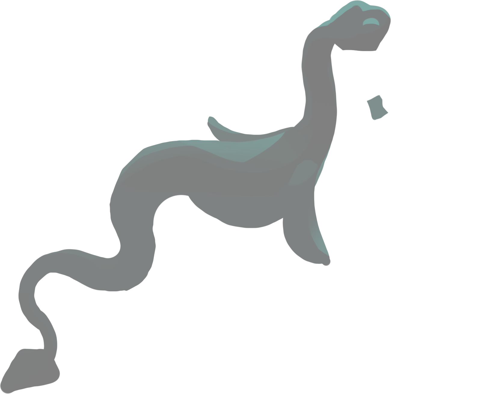 Sea serpent creature